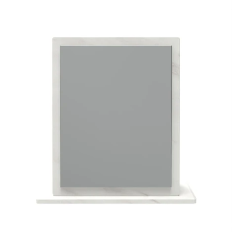 Avon White Marble Effect Small Mirror