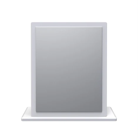 AVN044-W - Avon White Matt Small Mirror