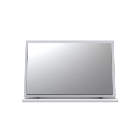 AVN047-W - Avon White Matt Large Mirror