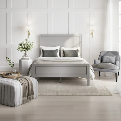BAYCGR4.6* - Bay Cement Grey Double Bed