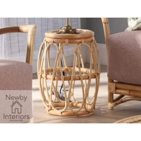 Beijing Natural Cane Lamp table