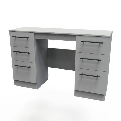 BEV030-DG-DG - Beverley Dusk Grey Double Pedestal Desk