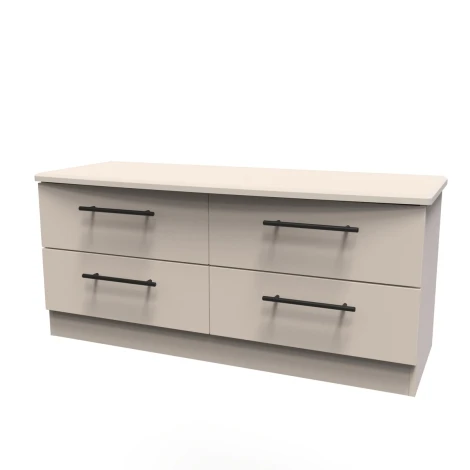 BEV036-KM-KM - Beverley Kashmir Matt 4 Drawers Bed Box