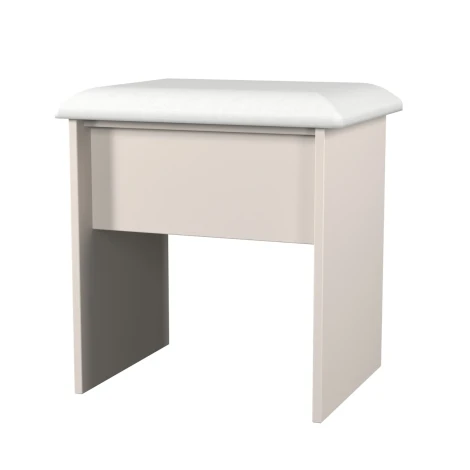 BEV040-KM-KM - Beverley Kashmir Matt Dressing Table Stool