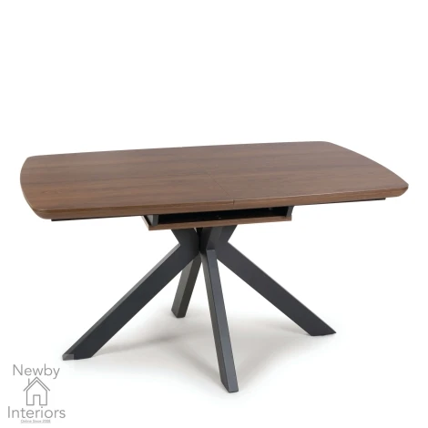 Boston Smoked Oak Extending Dining Table 1.4m to 1.8m