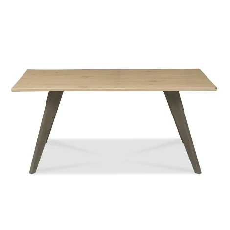 6040-4 - Cadell Aged Oak 6 Seater Dining Table
