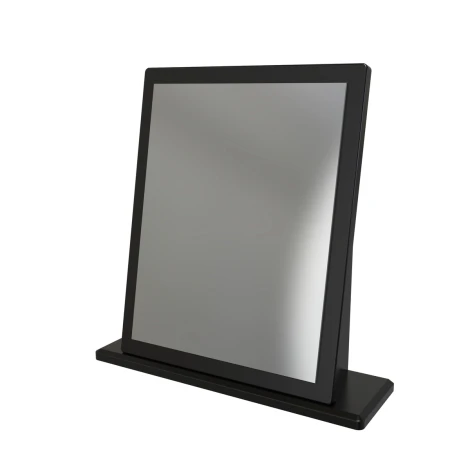 CAM044-BG-BM - Camden Black Gloss Small Mirror 