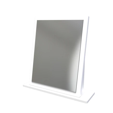 CAM044-DG-WM - Camden Dust Grey & White Matt Small Mirror