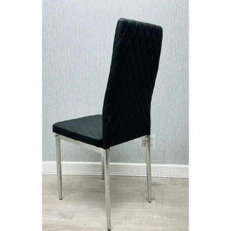 California Black PU Chair (Pair)