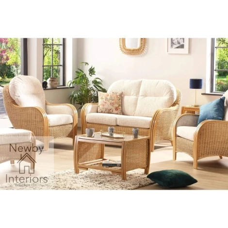 Centurion 2seater 3pc set - Centurion Light Oak, Cane 2 Seater Sofa & 2 Chairs