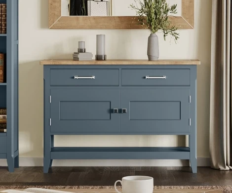 Signature Blue Small Sideboard / Hall Console Table CFR02B
