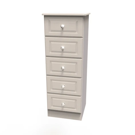 Crystal Kashmir Ash 5 Drawer Chest