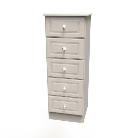 Crystal Kashmir Ash 5 Drawer Chest