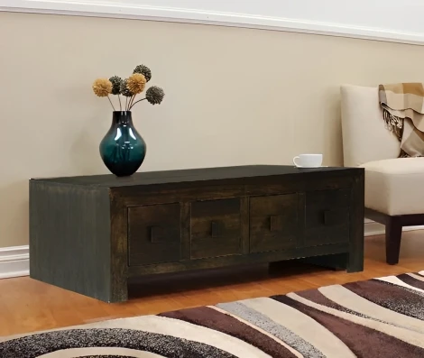 Dakota Mango 8 Draw Coffee Table Mango Wood