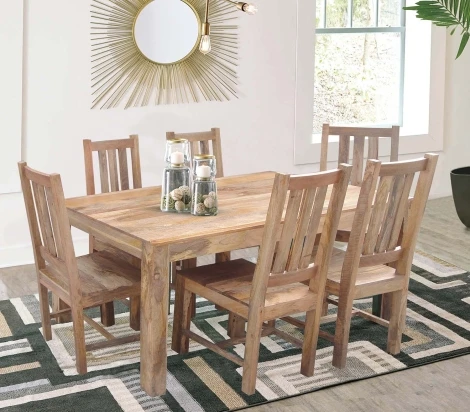 DLDT-A-L - Dakota Mango Dining Table Mango Wood