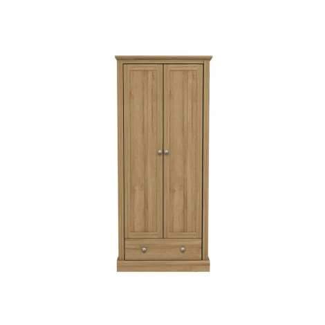 Devon Oak 2 Door Wardrobe 