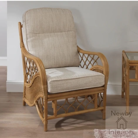 Oslo Chair - Desser - Oslo - Light Oak - Cane Armchair