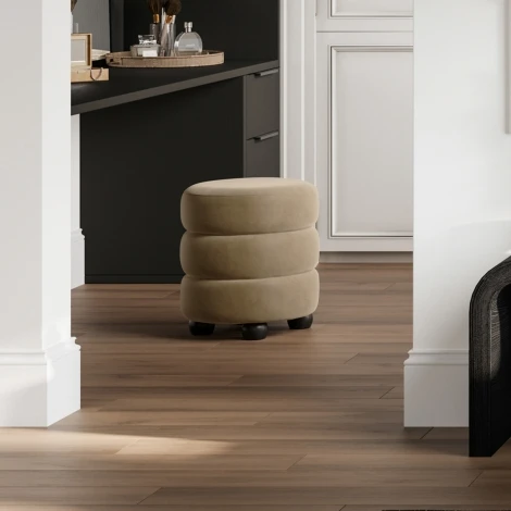 Emi Mole Velvet Pouffe