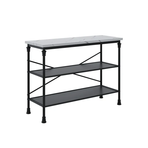 Fairmont Marble Effect Console Table
