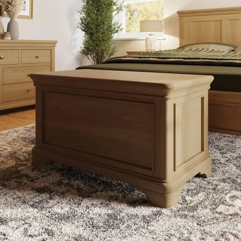 FARBBOK - Faire Blanket Box in Classic Oak