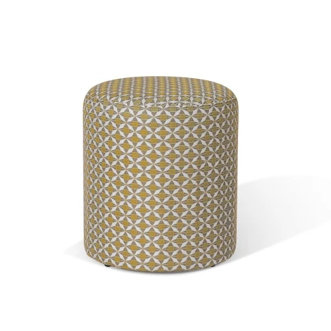 FB-FS-45-MOS-LY - Fabric Sunbrella Footstool 45x45cm / Mosaic Yellow