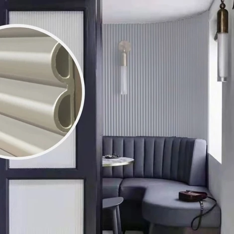 10-WALLPANEL-FLU-WHT - Fluted Wall Panels White 160x16x2350 (Pack of 15)