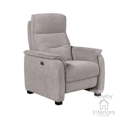 HAR-311E-NA - Harlan Natural Fabric Electric Power Recliner