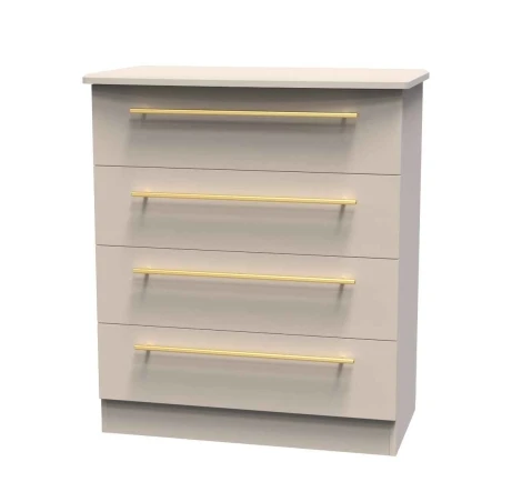 HAW011-KM-KM - Haworth Kashmir Matt 4 Drawer Chest