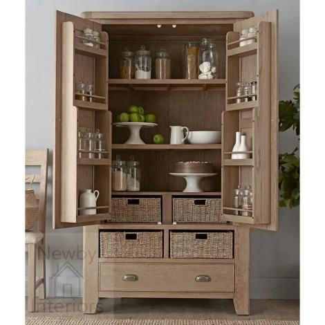 Hoxley Smoked Oak Large Larder Unit (HOLLU)