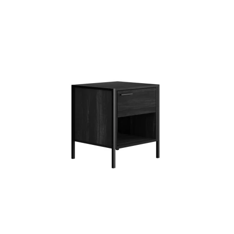 HOXTONBLACAB - Hoxton Black Bedside Cabinet