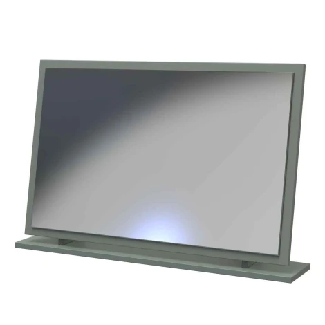JAV047-SE-RG - Java - Large Mirror - Reed Green Base