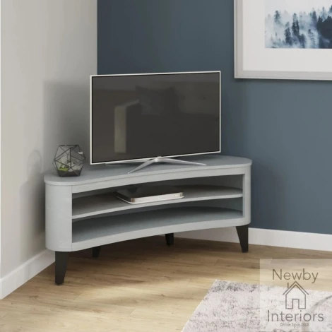 Jual San Francisco Curve Grey TV Stand