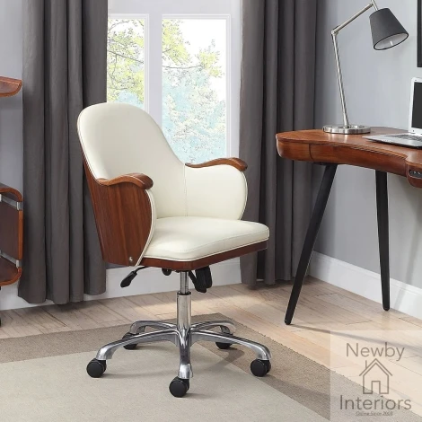 Jual San Francisco Executive Office Chair Walnut