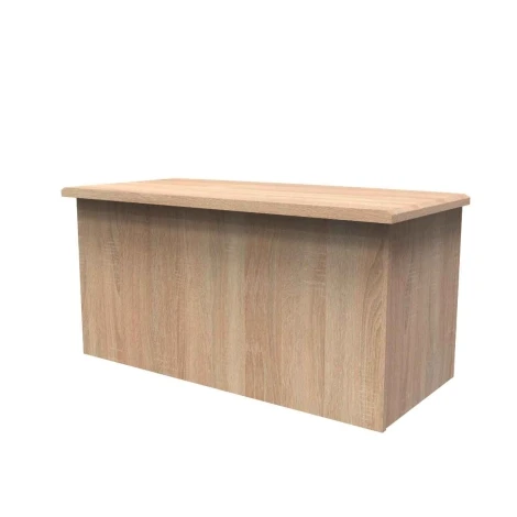 KNI035-BO-BO - Knightsbridge Bardolino Oak Blanket Box