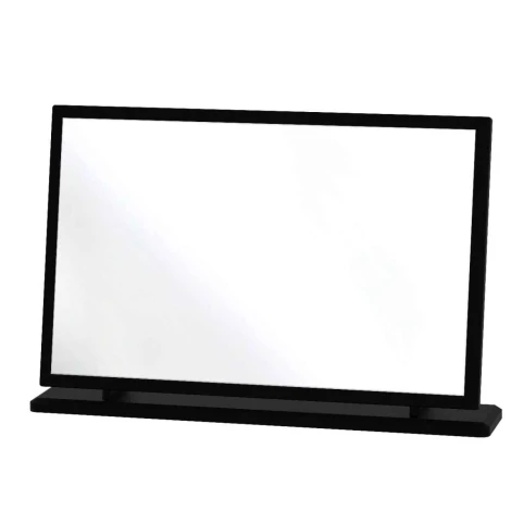 KNI047-BG-BM - Knightsbridge Black Gloss Large Mirror