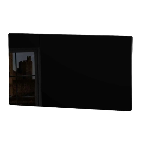 KNI075-BG-BM - Knightsbridge Black Gloss 3ft Single Headboard