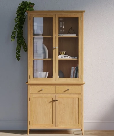 Saxon Oak Small Dresser Top Only