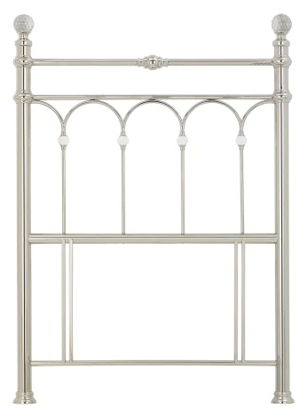 M1970H-90 - Krystal Shiny Nickel Headboard (Single 90cm)