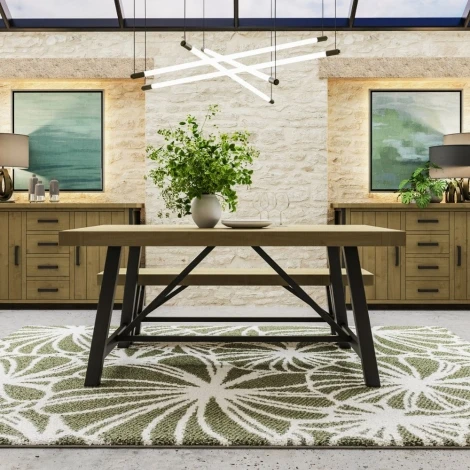 Lowry 1.6M Fixed Top Dining Table