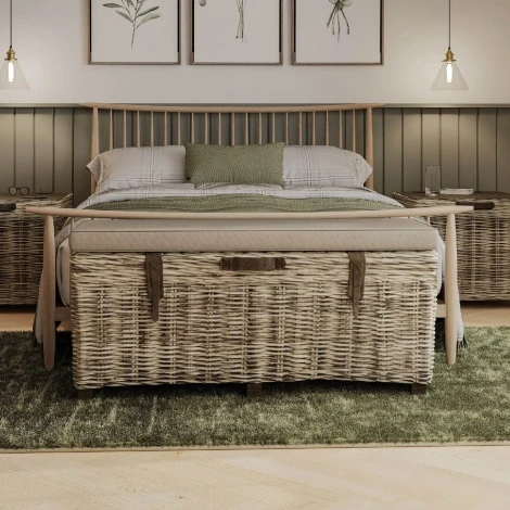 Maya Storage Bench with Cushion