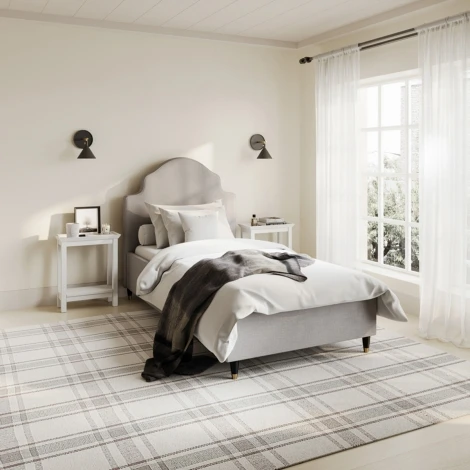 MONLGR3.0* - Monterey Light Grey Single Bed