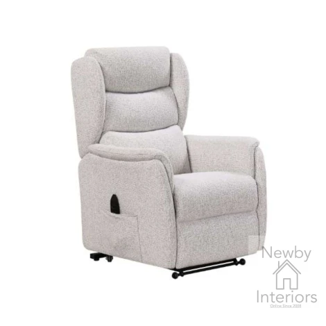 NEW-340-BC - Newbury Biscuit Fabric Twin Motor Lift Recliner Chair