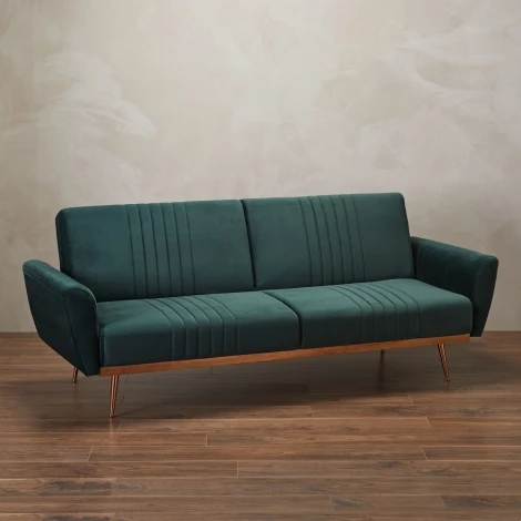 NICOGREEN* - Nico Sofa Bed Green Velvet