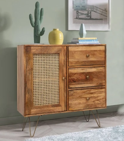 Nyack Mango Small 3 Drawer Sideboard (NAY-3)