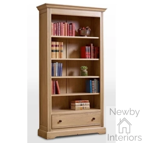 OCH2995 - Old Charm Bookcase with drawer (Choice of Finish)