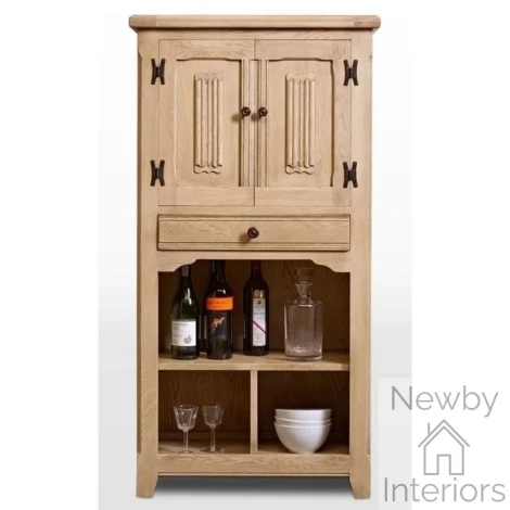 Old Charm Drinks Cabinet (Choice of Finish)