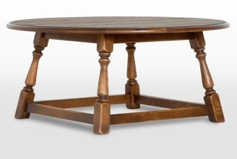 OCH3176 - Old Charm Round Coffee Table (Choice of Finish)