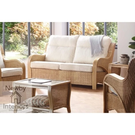 Opera Light Oak, Cane 3 Seater Sofa