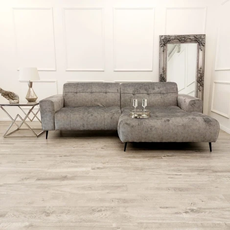S-OSLO-2STR-STL-V - Oslo Steel Right Hand Facing 2str Chaise Sofa