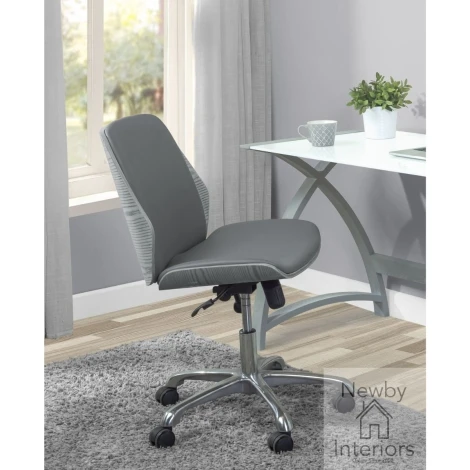 Jual Grey Fabric Office Chair (PC211)